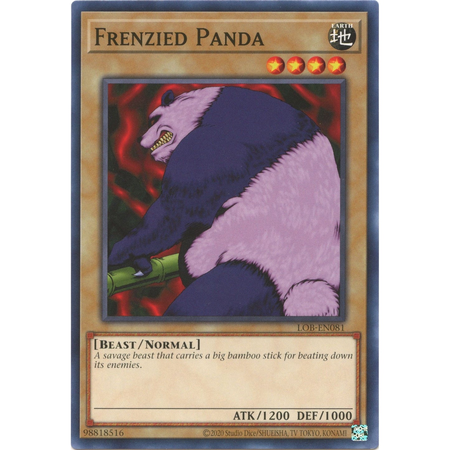 Image for Frenzied Panda (LOB-EN081) (LOB-EN) - YuGiOh