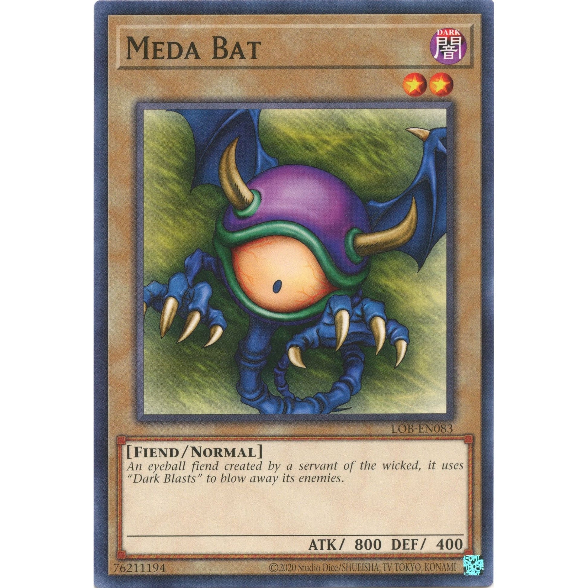 Image for Meda Bat (LOB-EN083) (LOB-EN) - YuGiOh