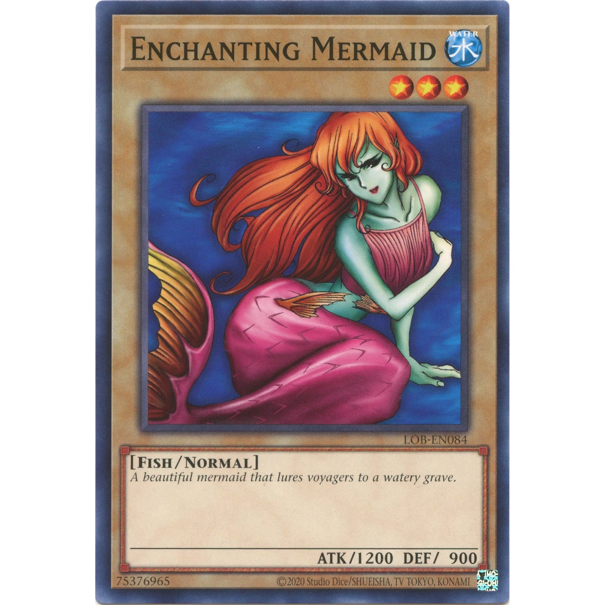 Image for Enchanting Mermaid (LOB-EN084) (LOB-EN) - YuGiOh