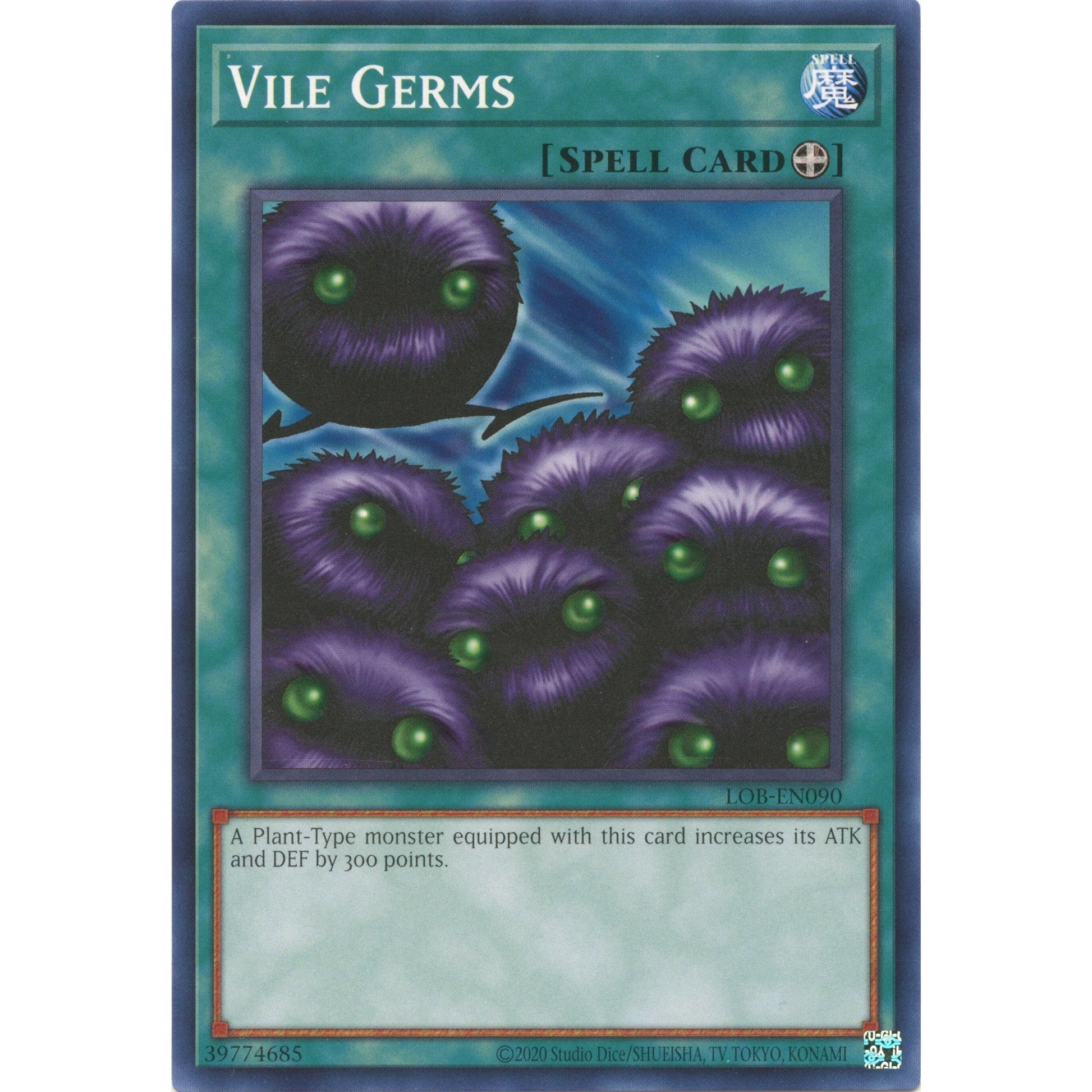 Image for Vile Germs (LOB-EN090) (LOB-EN) - YuGiOh