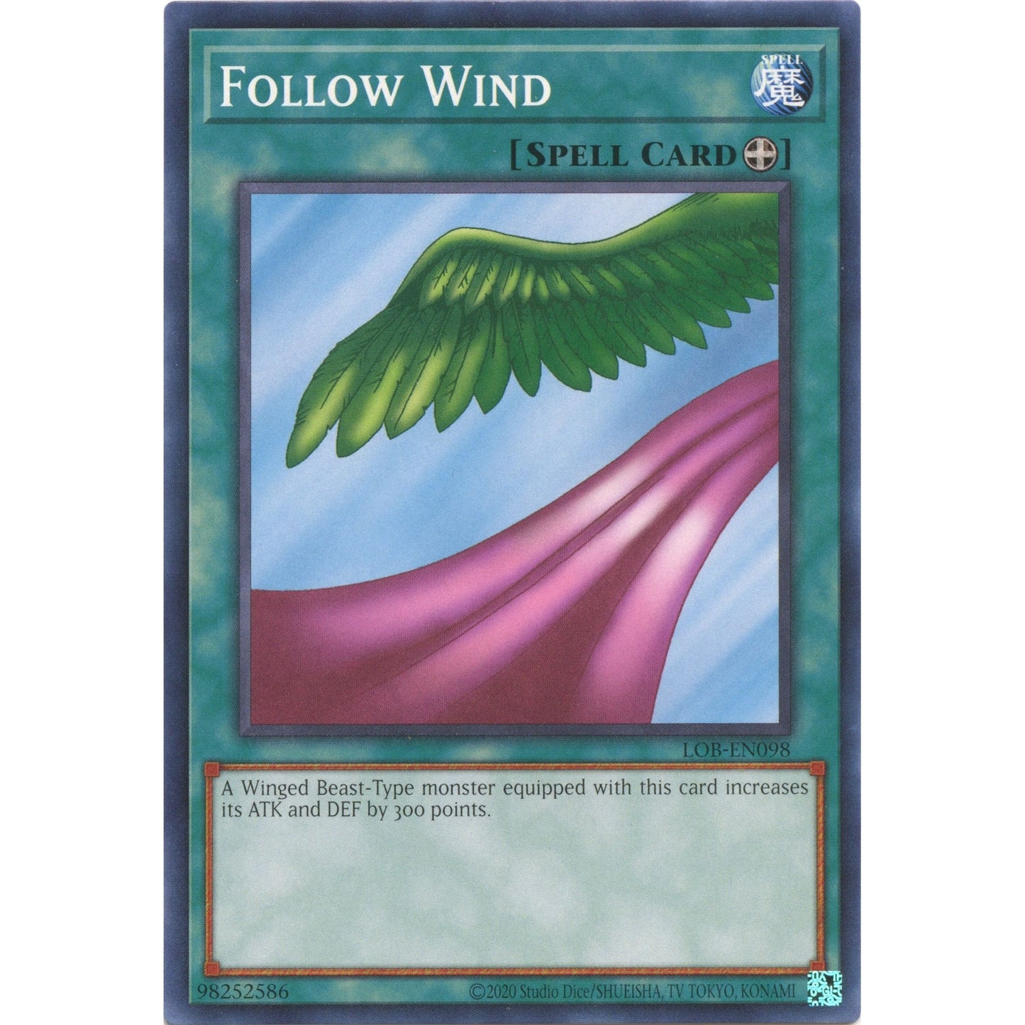 Image for Follow Wind (LOB-EN098) (LOB-EN) - YuGiOh