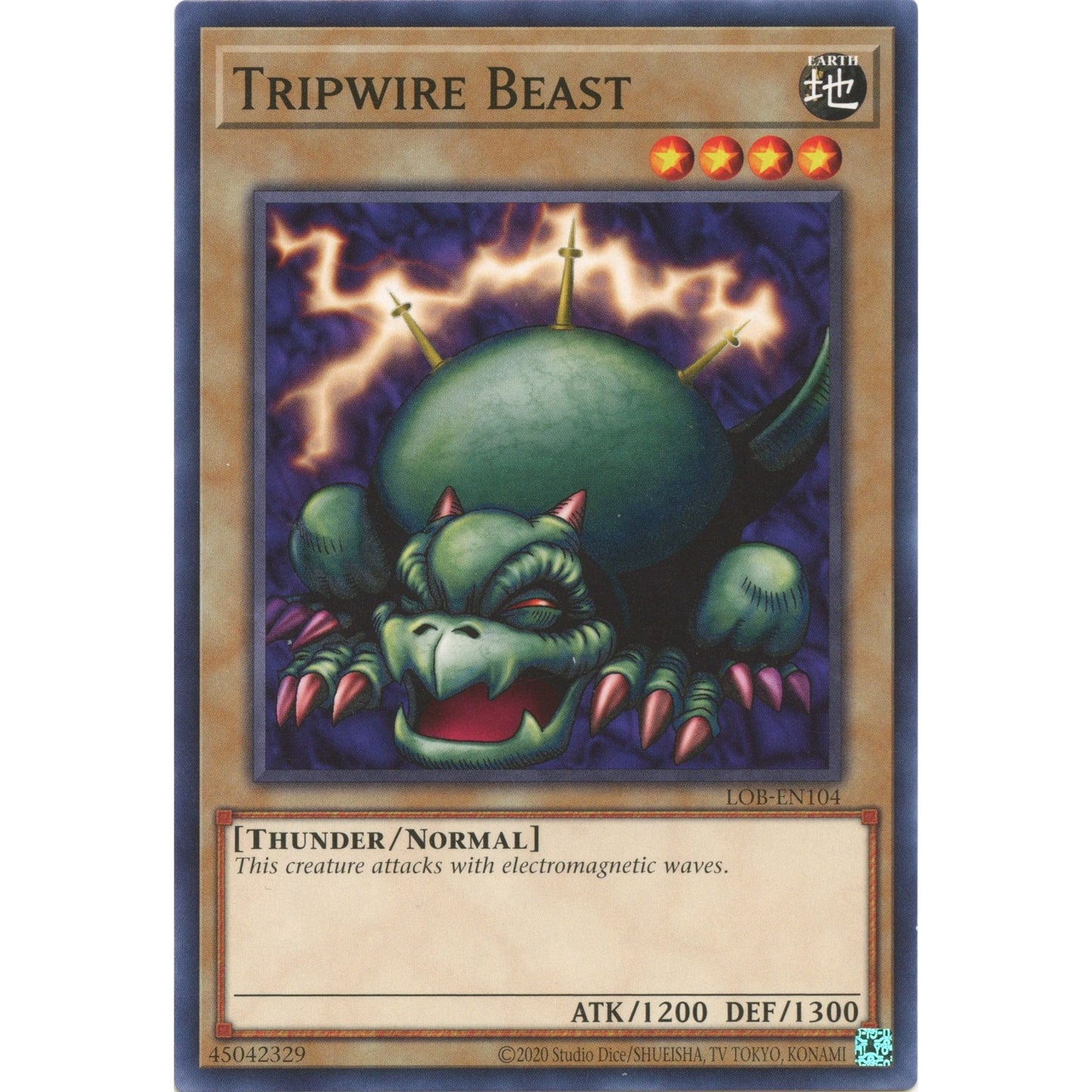 Image for Tripwire Beast (LOB-EN104) (LOB-EN) - YuGiOh