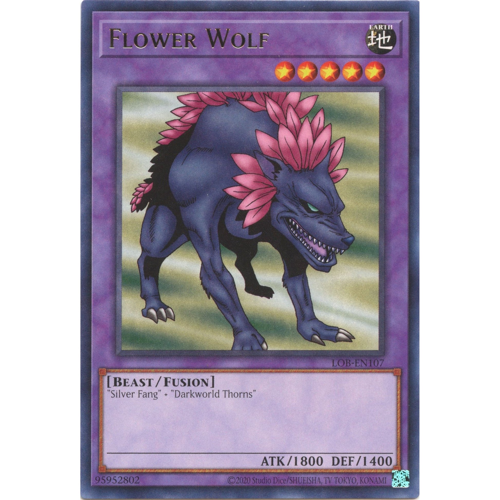 Image for Flower Wolf (LOB-EN107) (LOB-EN) - YuGiOh