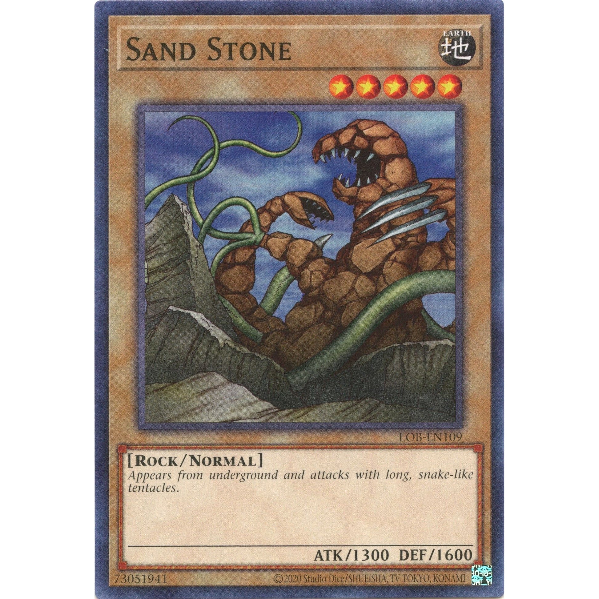Image for Sand Stone (LOB-EN109) (LOB-EN) - YuGiOh