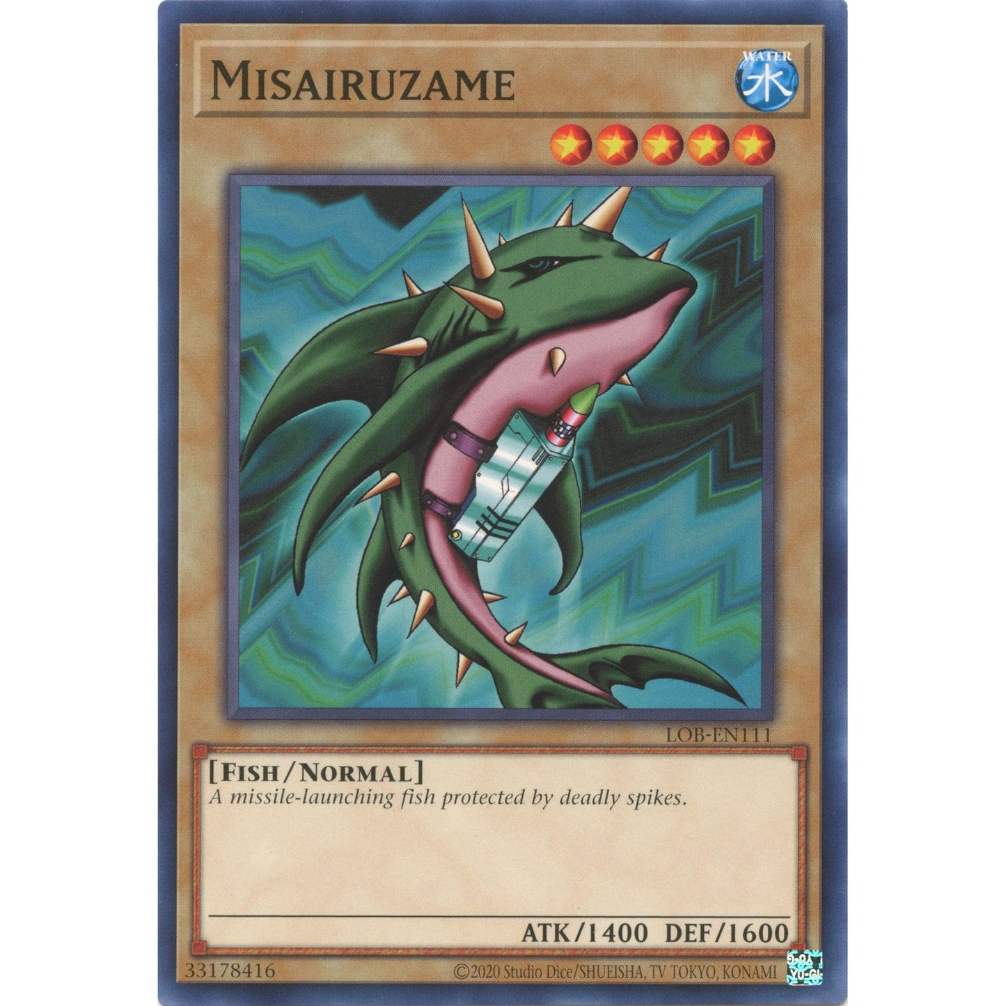 Image for Misairuzame (LOB-EN111) (LOB-EN) - YuGiOh