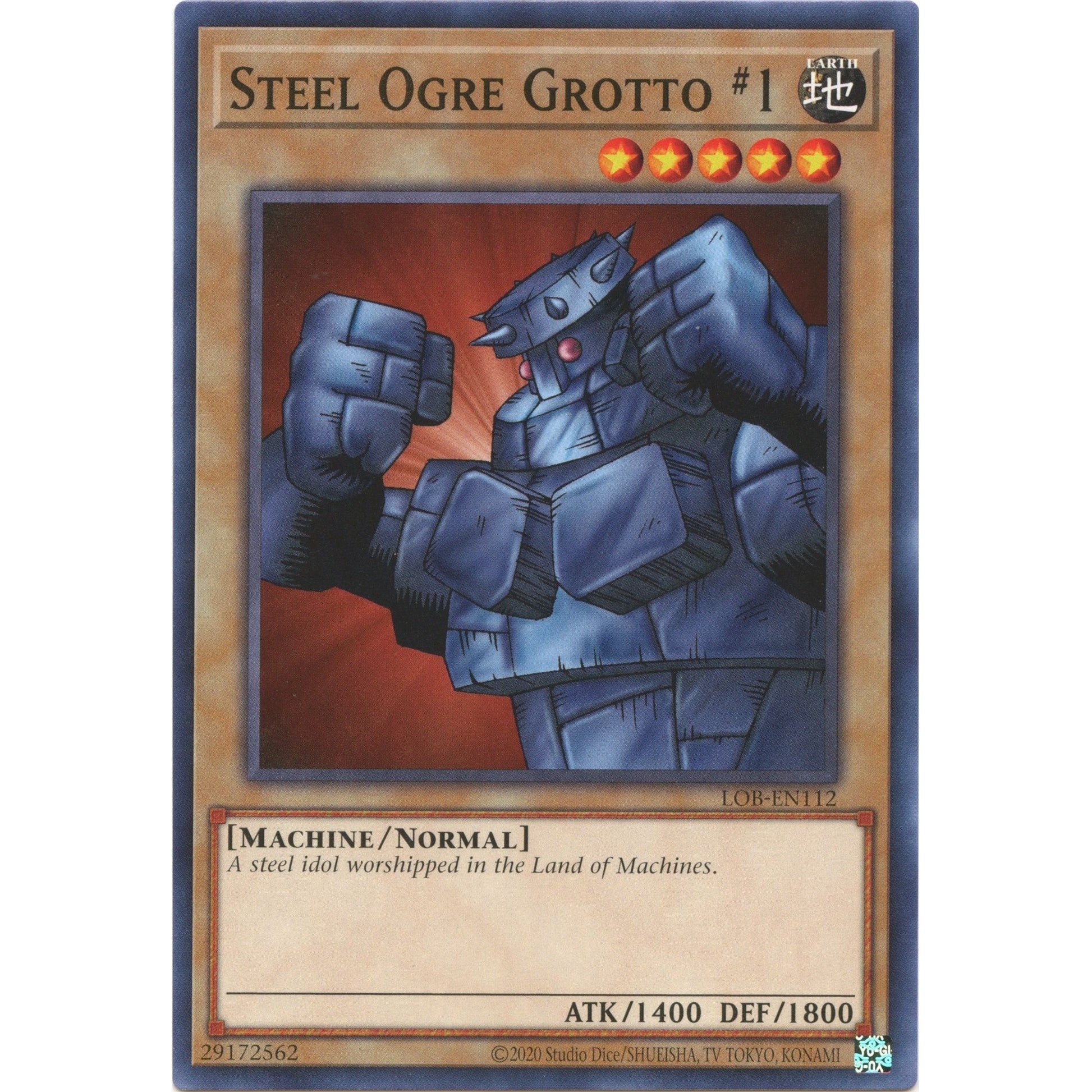 Image for Steel Ogre Grotto #1 (LOB-EN112) (LOB-EN) - YuGiOh