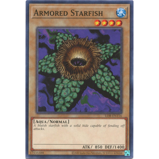 Image for Armored Starfish (LOB-EN116) (LOB-EN) - YuGiOh