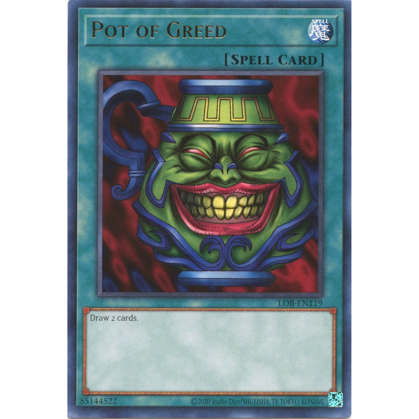 Image for Pot of Greed (LOB-EN119) (LOB-EN) - YuGiOh