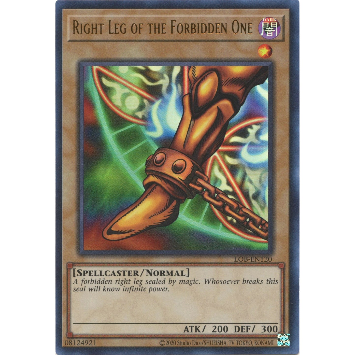 Image for Right Leg of the Forbidden One (LOB-EN120) (LOB-EN) - YuGiOh