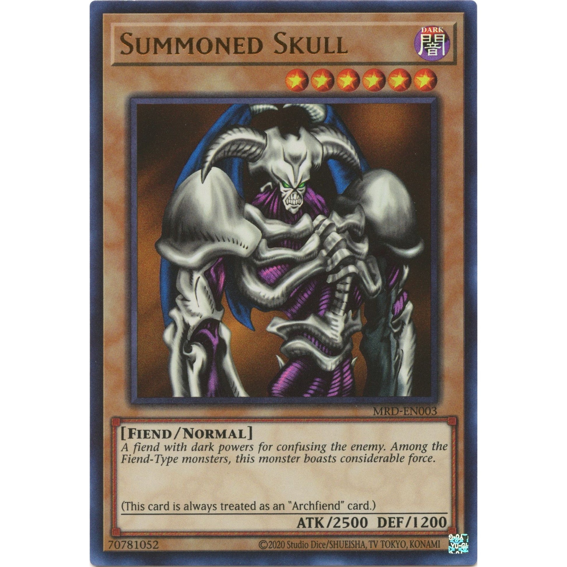 Image for Summoned Skull (MRD-EN003) (MRD-EN) - YuGiOh