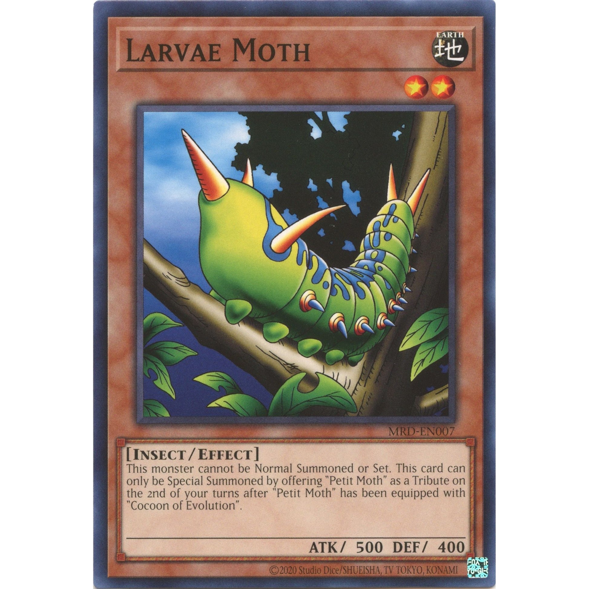 Image for Larvae Moth (MRD-EN007) (MRD-EN) - YuGiOh