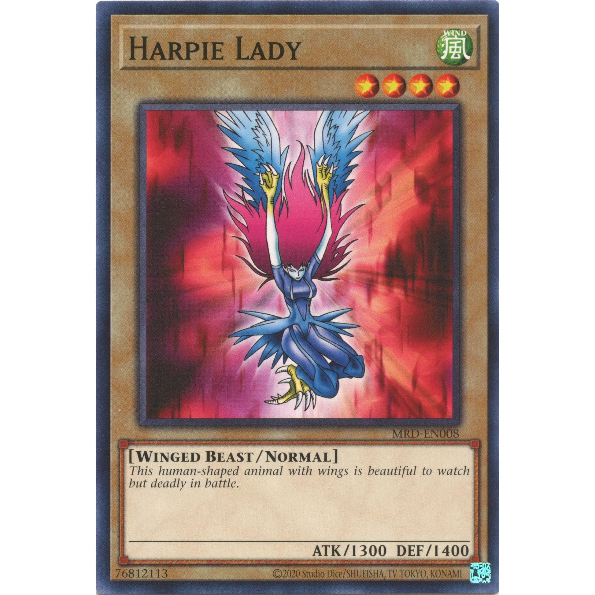 Image for Harpie Lady (MRD-EN008) (MRD-EN) - YuGiOh
