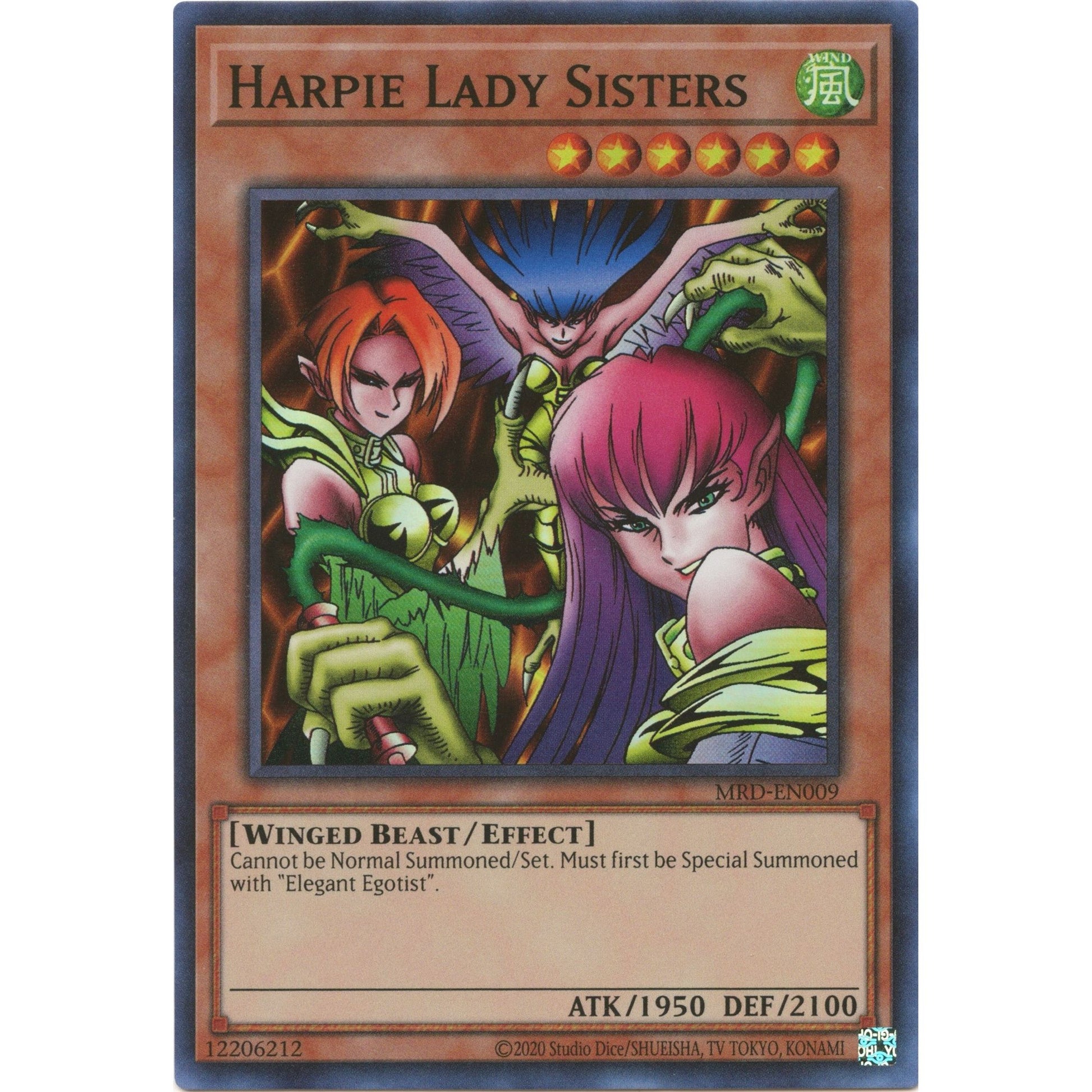 Image for Harpie Lady Sisters (MRD-EN009) (MRD-EN) - YuGiOh