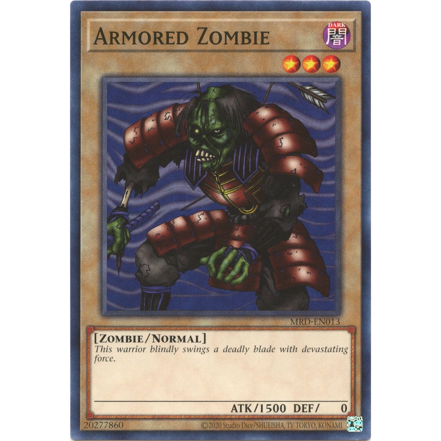 Image for Armored Zombie (MRD-EN013) (MRD-EN) - YuGiOh