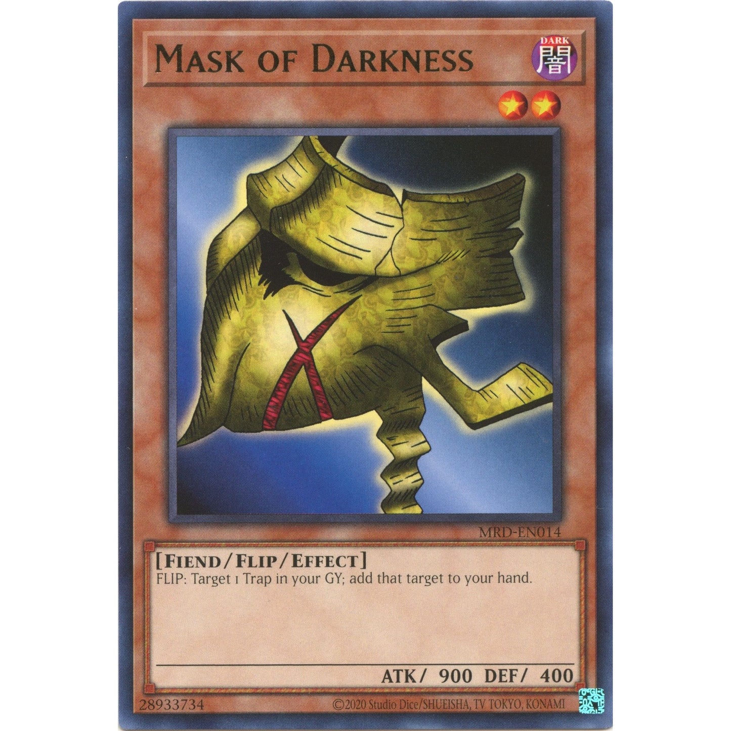 Image for Mask of Darkness (MRD-EN014) (MRD-EN) - YuGiOh