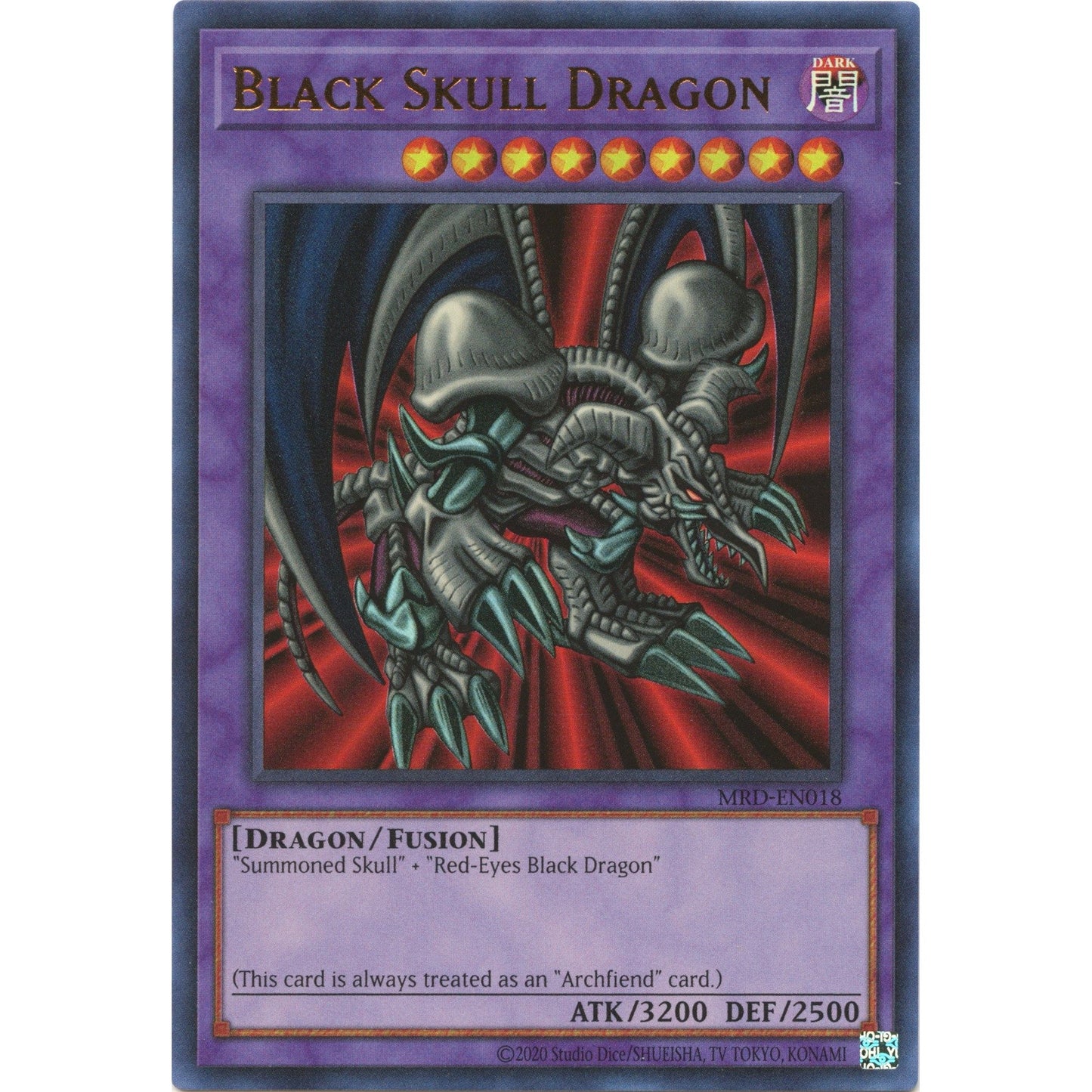 Image for Black Skull Dragon (MRD-EN018) (MRD-EN) - YuGiOh