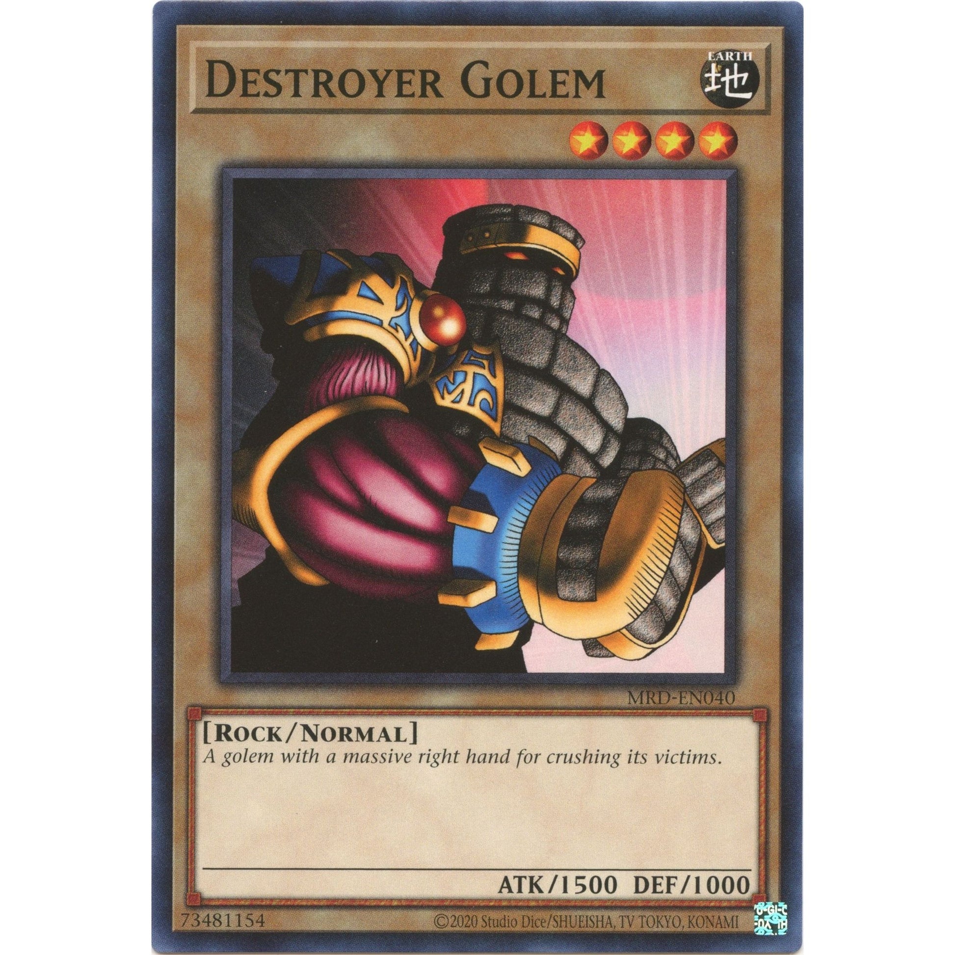 Image for Destroyer Golem (MRD-EN040) (MRD-EN) - YuGiOh
