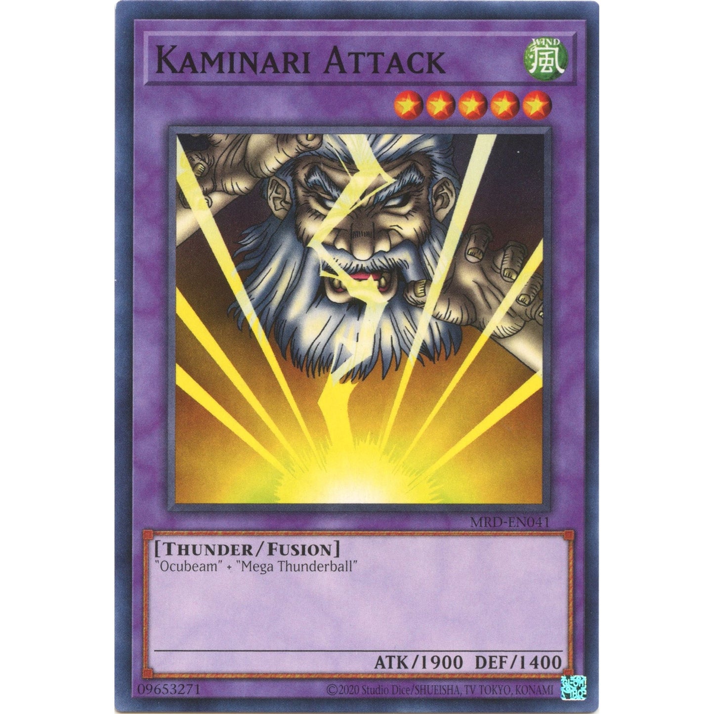 Image for Kaminari Attack (MRD-EN041) (MRD-EN) - YuGiOh