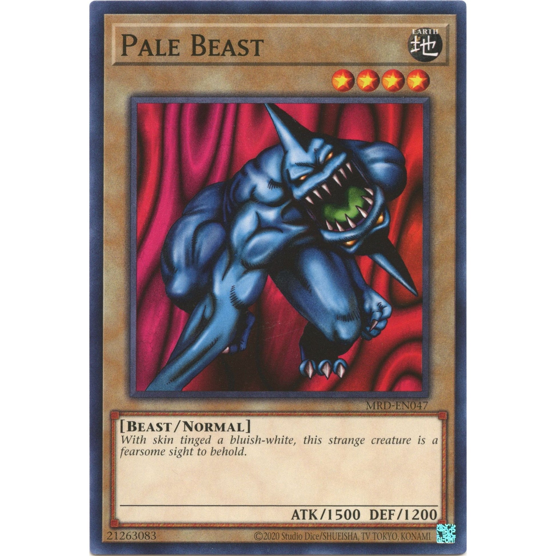 Image for Pale Beast (MRD-EN047) (MRD-EN) - YuGiOh