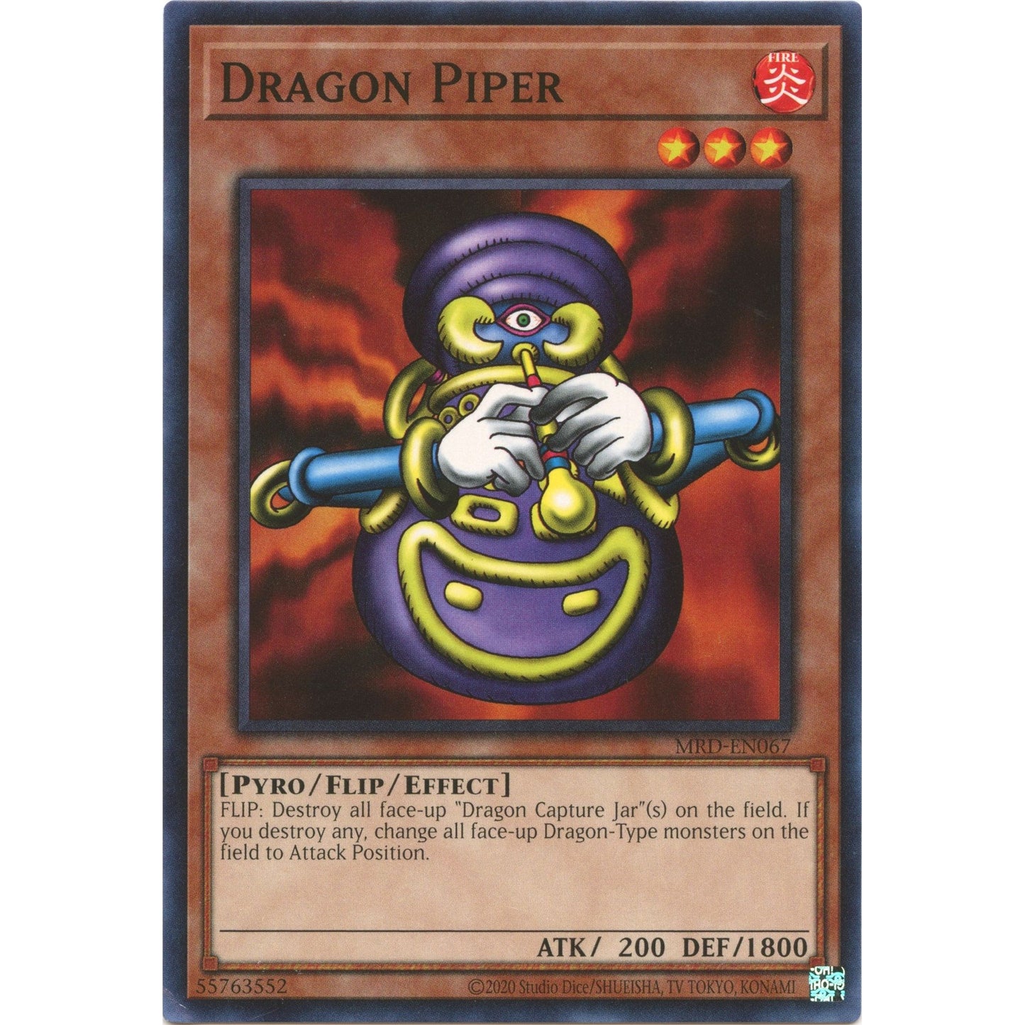 Image for Dragon Piper (MRD-EN067) (MRD-EN) - YuGiOh