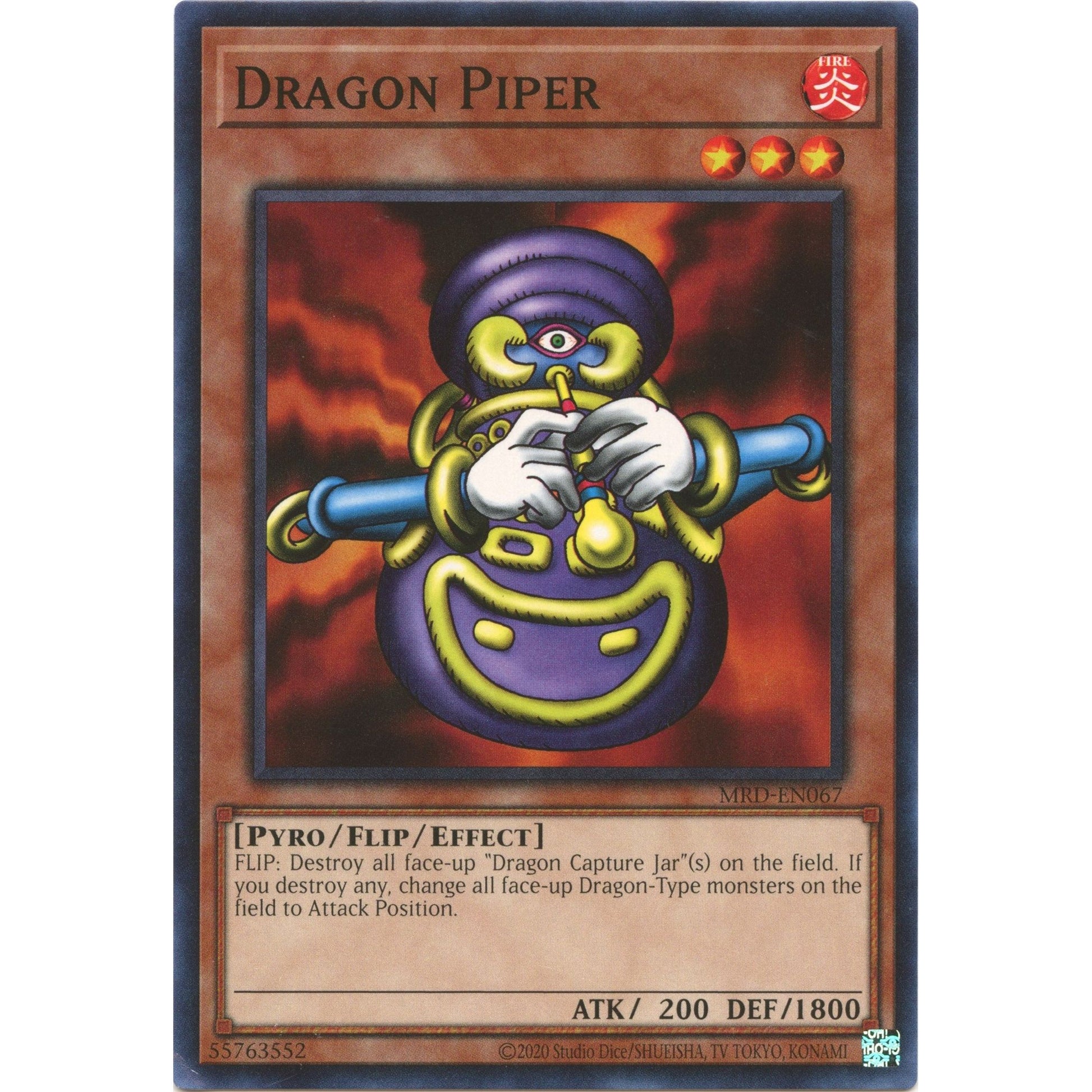 Image for Dragon Piper (MRD-EN067) (MRD-EN) - YuGiOh