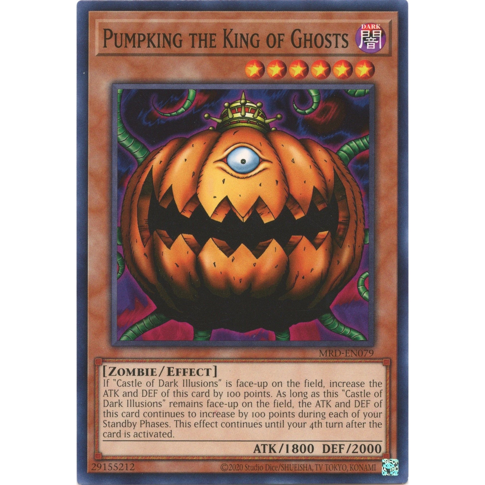 Image for Pumpking the King of Ghosts (MRD-EN079) (MRD-EN) - YuGiOh