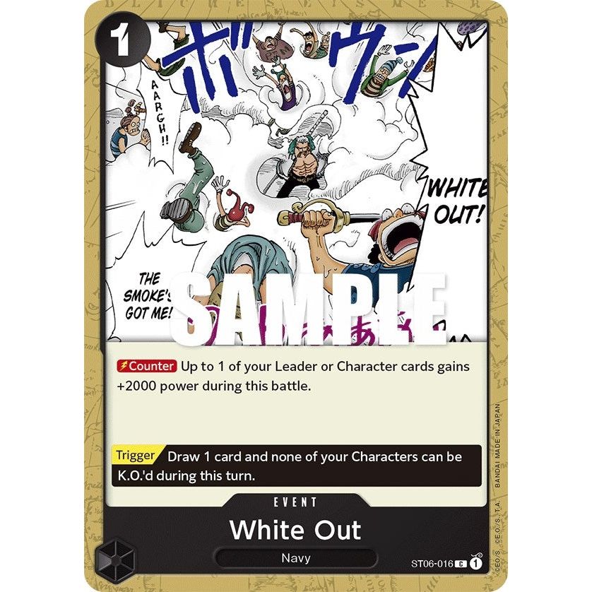 Image for White Out (ST06-016) (ST-06) - One Piece Card Game