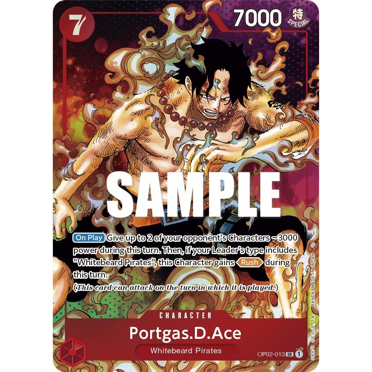 Image for Portgas.D.Ace (Parallel) (OP02-013) (OP02) - One Piece Card Game