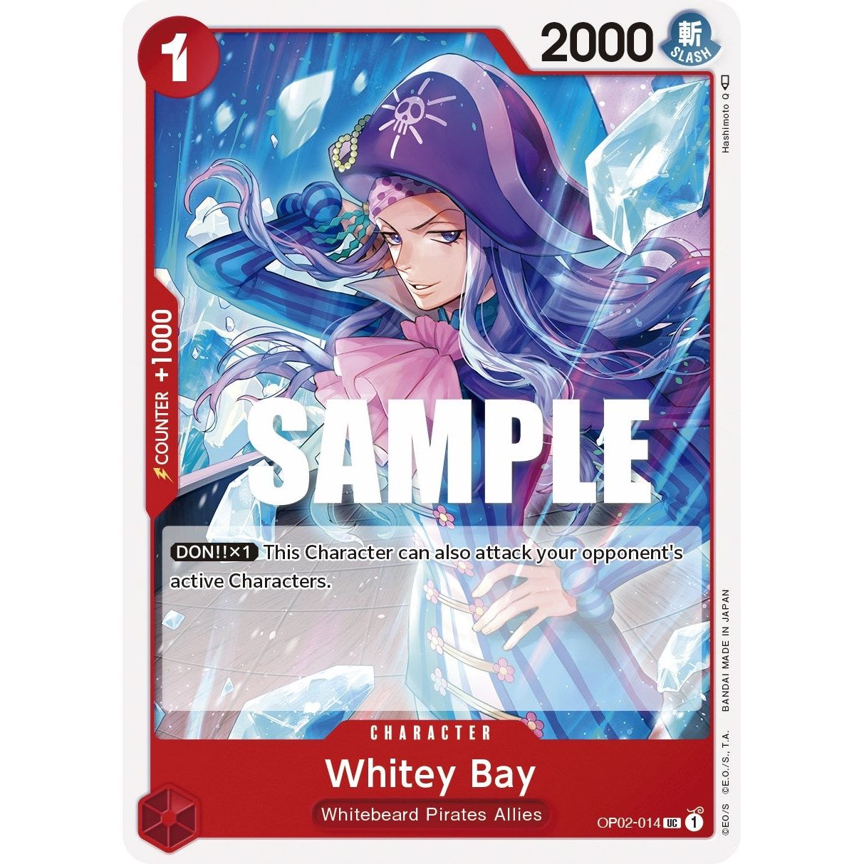 Image for Whitey Bay (OP02-014) (OP02) - One Piece Card Game