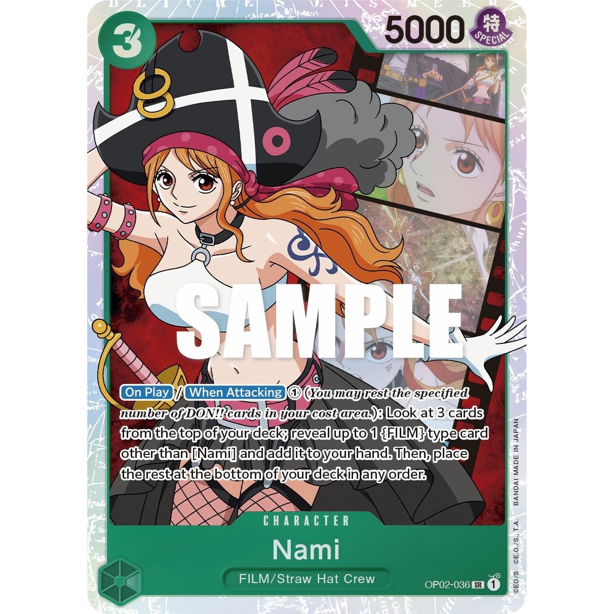 Image for Nami (OP02-036) (OP02) - One Piece Card Game