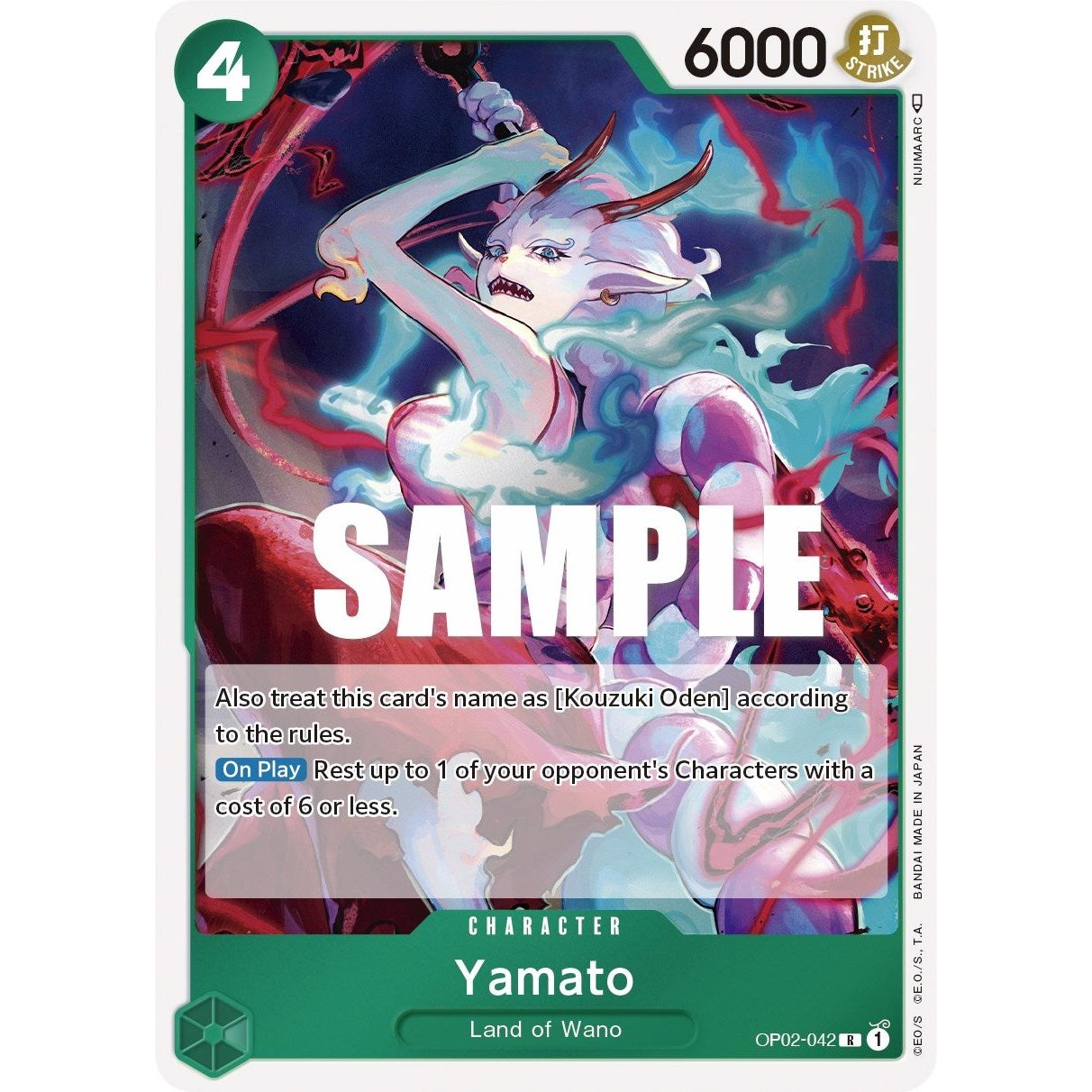 Image for Yamato (OP02-042) (OP02) - One Piece Card Game