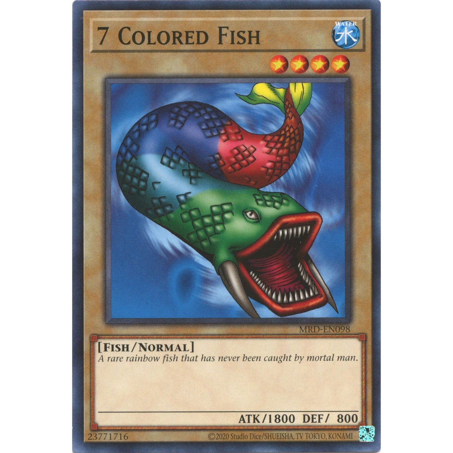 Image for 7 Colored Fish (MRD-EN098) (MRD-EN) - YuGiOh