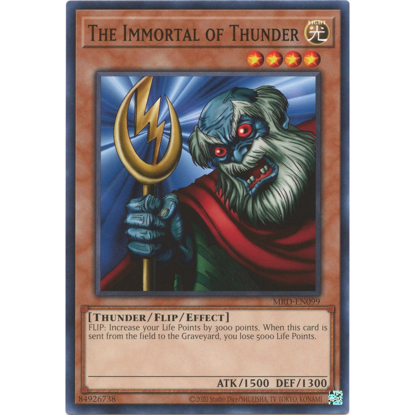 Image for The Immortal of Thunder (MRD-EN099) (MRD-EN) - YuGiOh