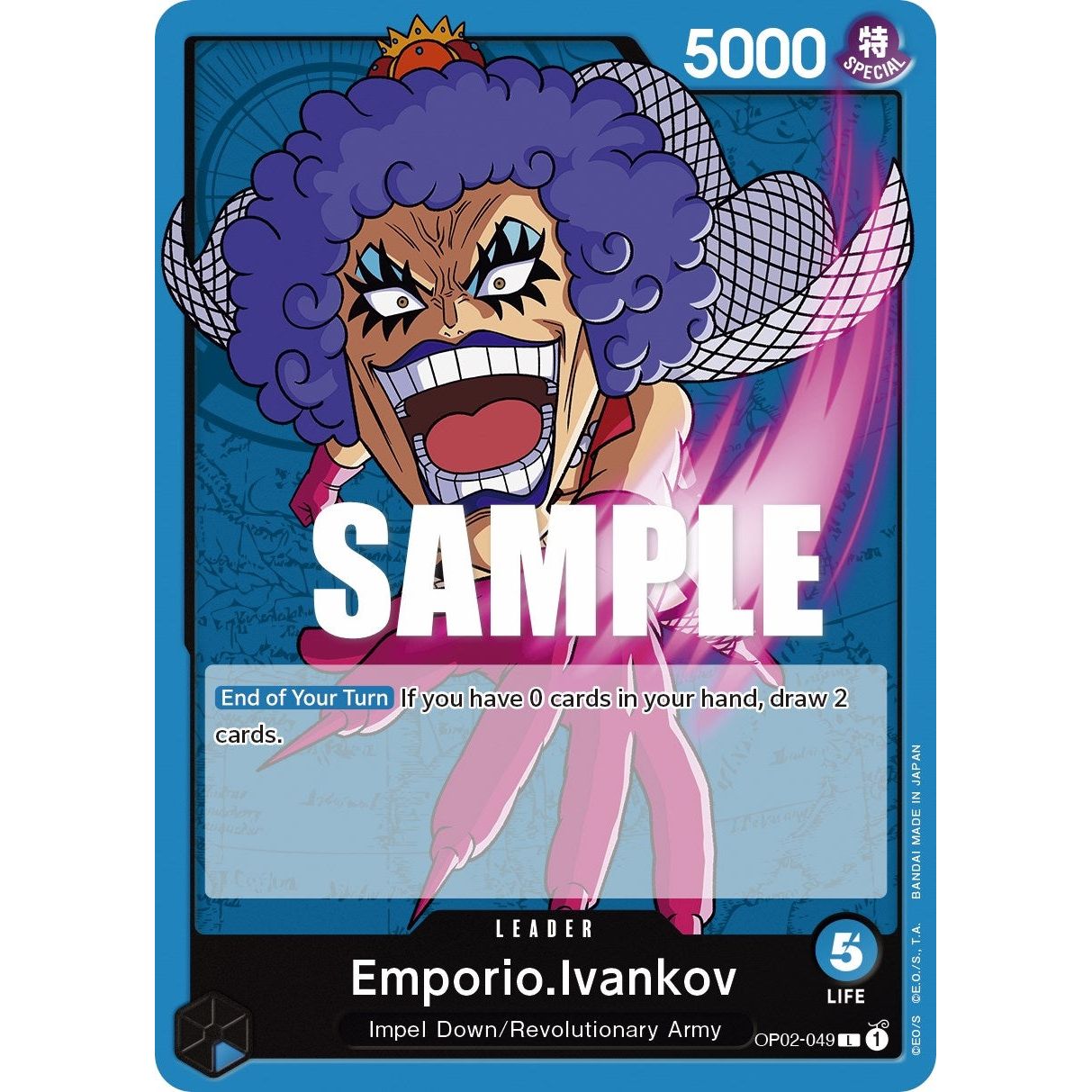 Image for Emporio.Ivankov (049) (OP02-049) (OP02) - One Piece Card Game