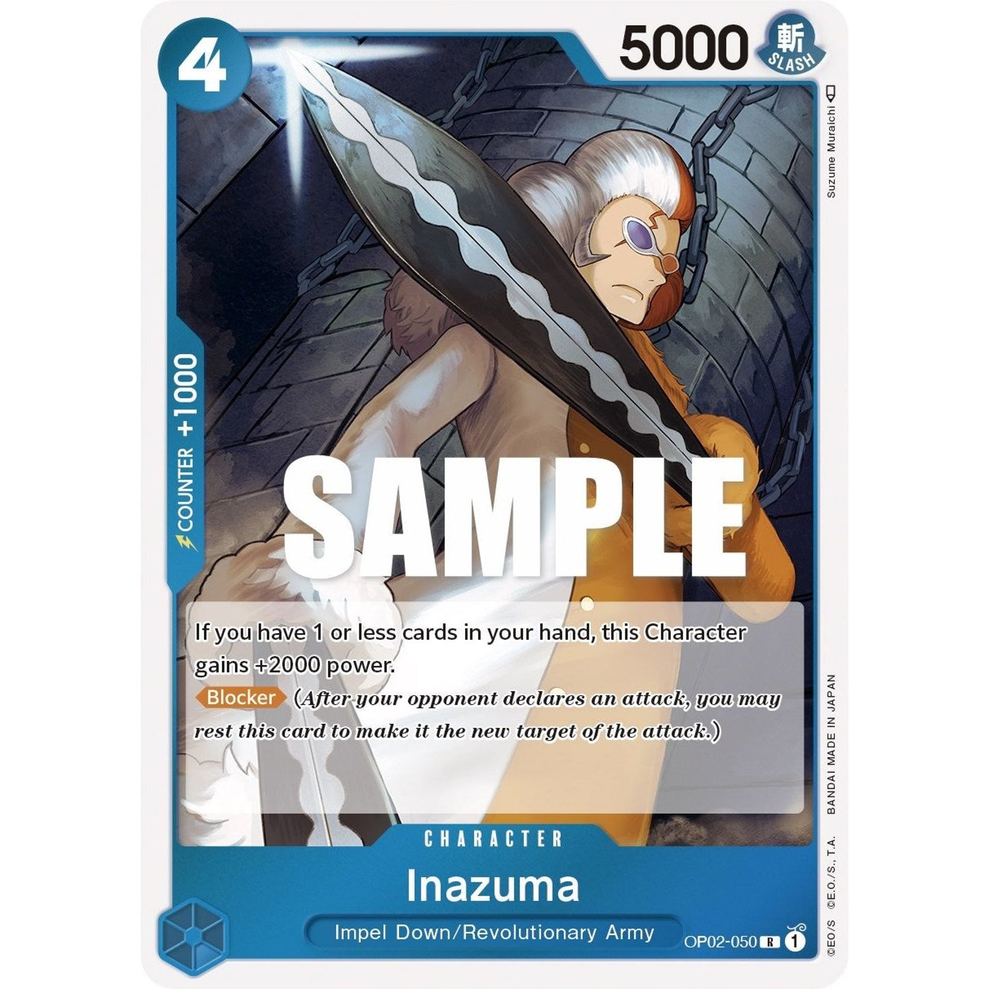 Image for Inazuma (OP02-050) (OP02) - One Piece Card Game