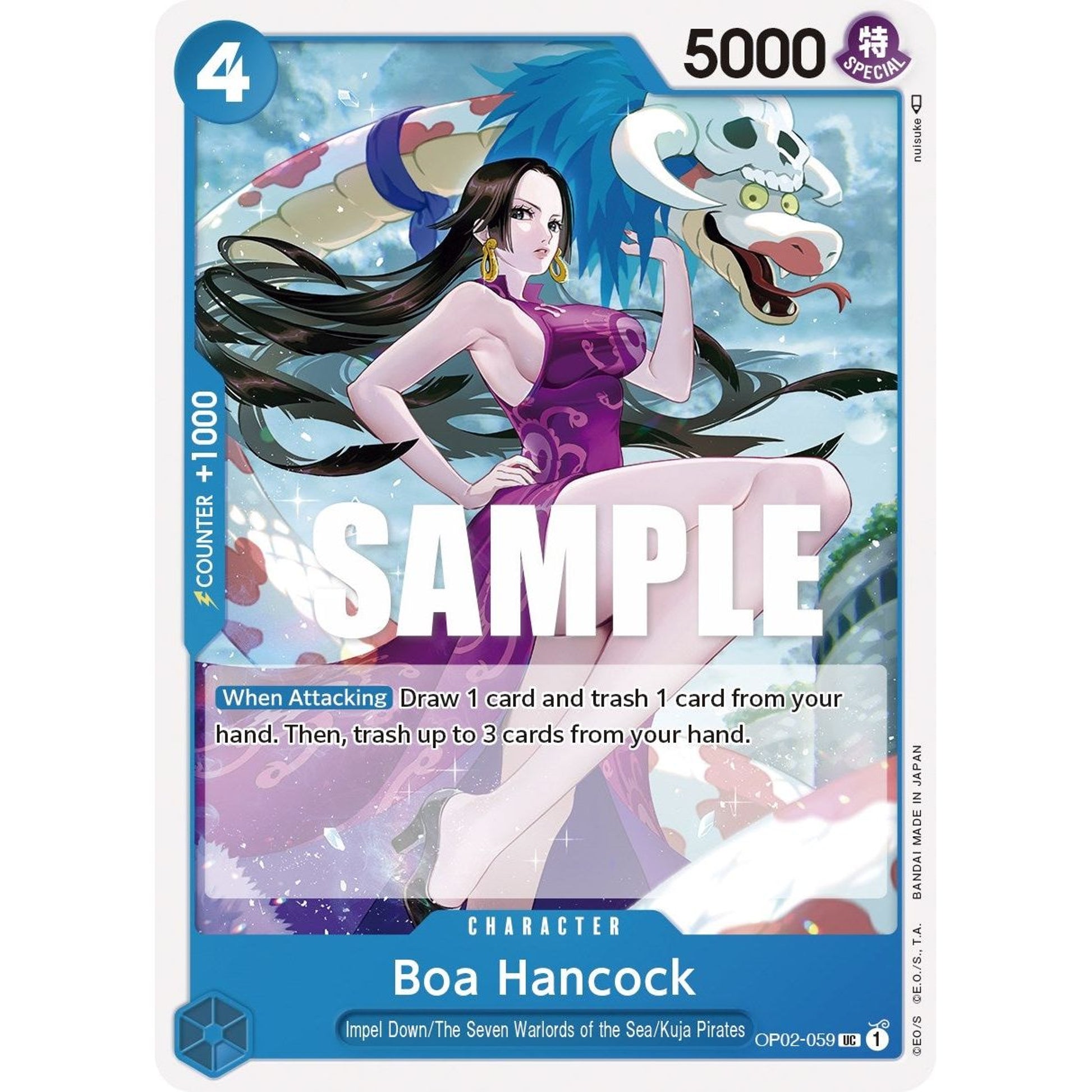 Image for Boa Hancock (OP02-059) (OP02) - One Piece Card Game