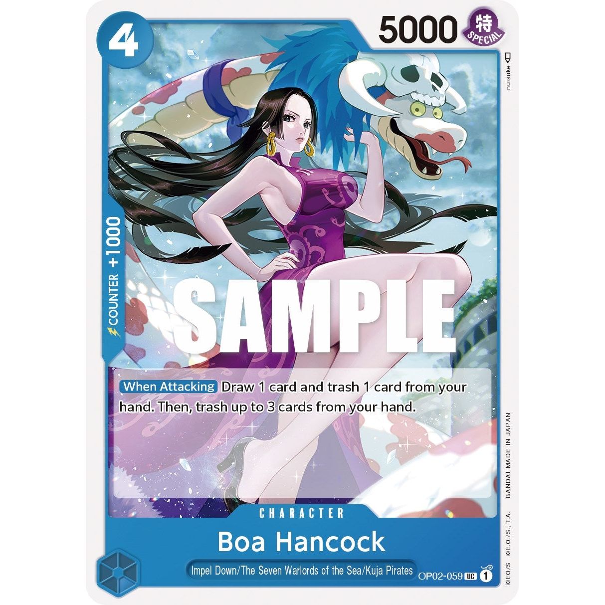 Image for Boa Hancock (OP02-059) (OP02) - One Piece Card Game