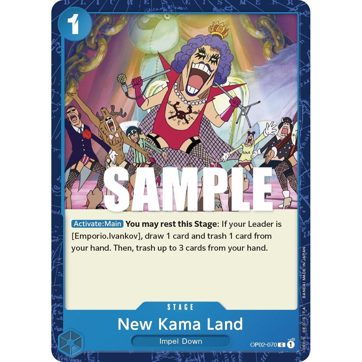 Image for New Kama Land (OP02-070) (OP02) - One Piece Card Game
