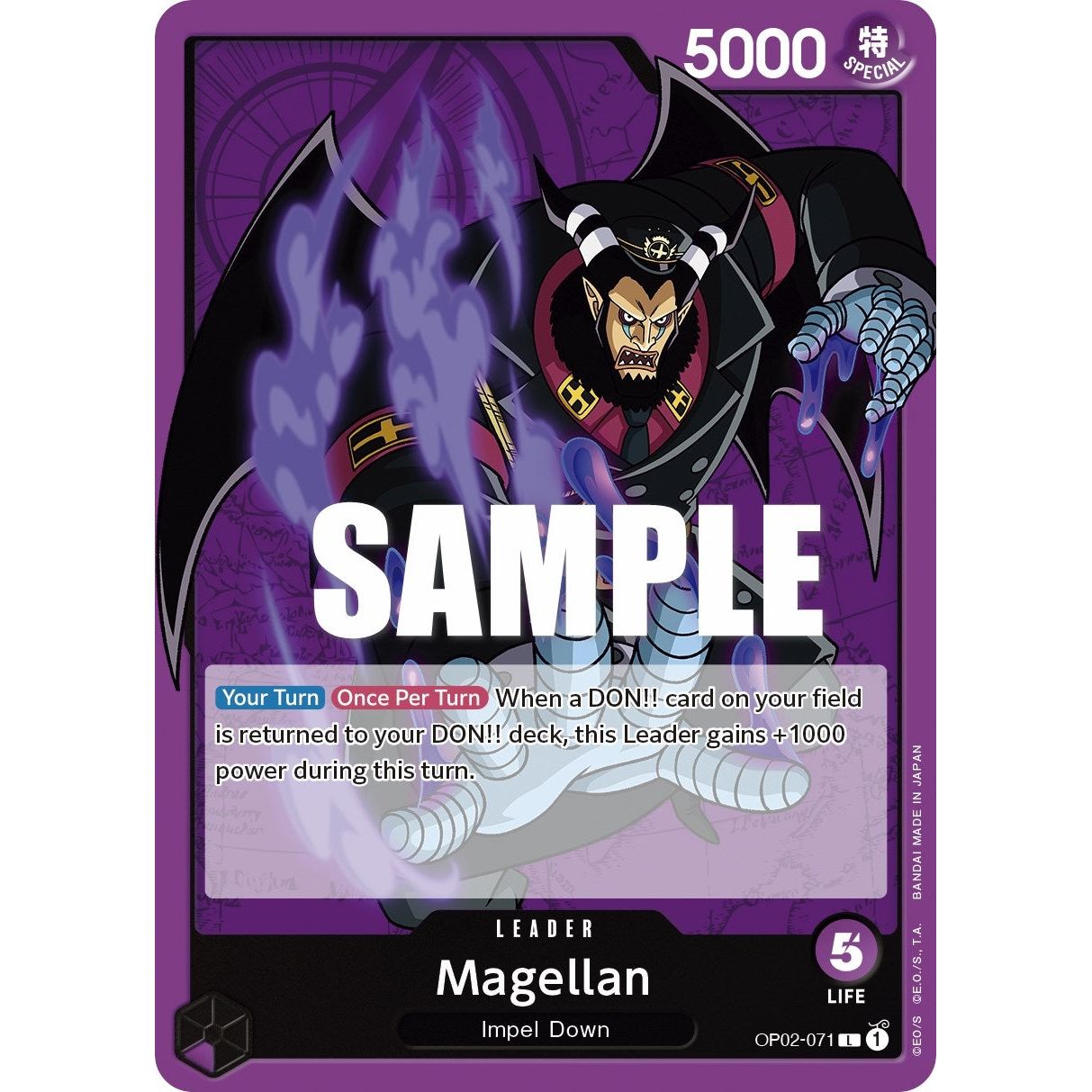 Image for Magellan (071) (OP02-071) (OP02) - One Piece Card Game