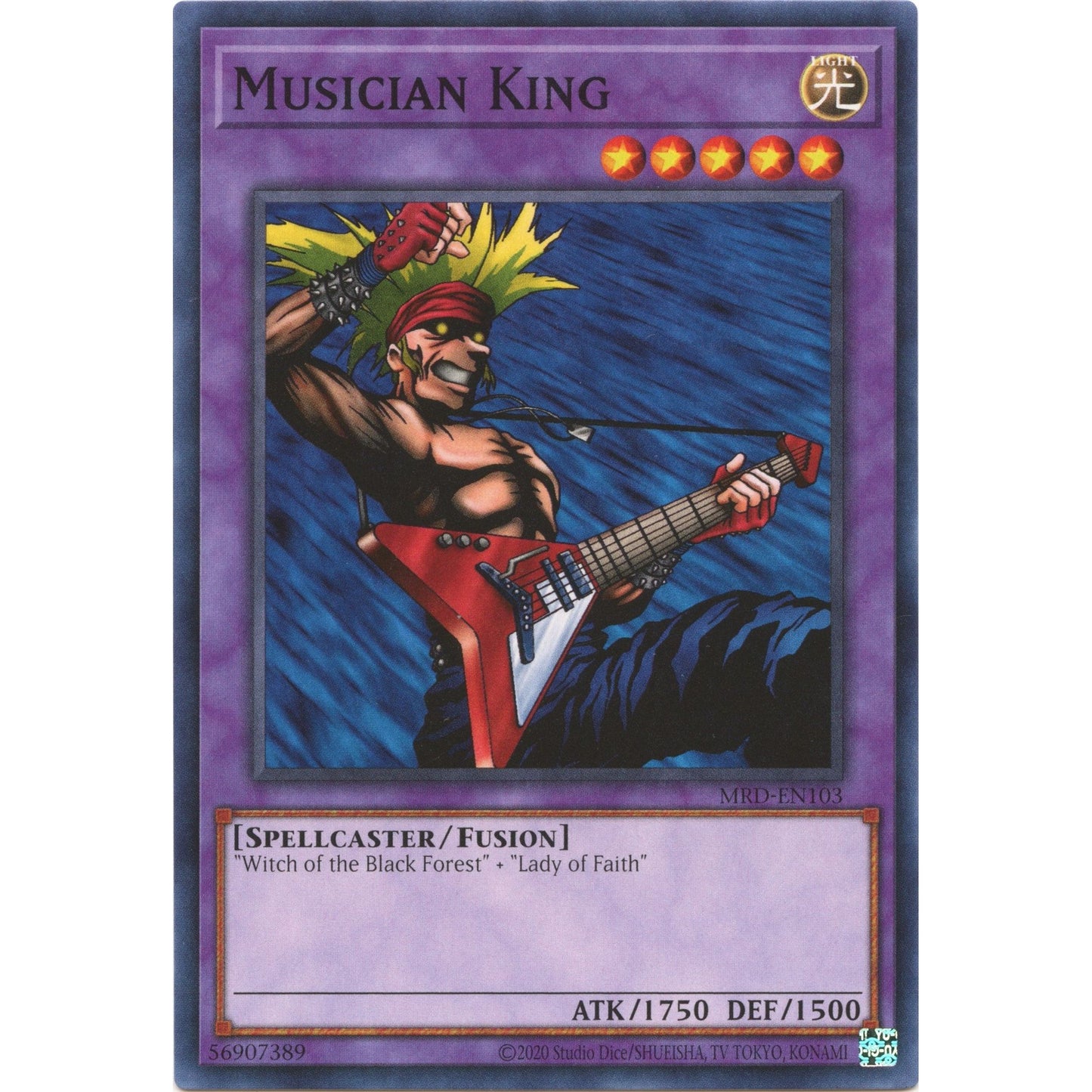 Image for Musician King (MRD-EN103) (MRD-EN) - YuGiOh