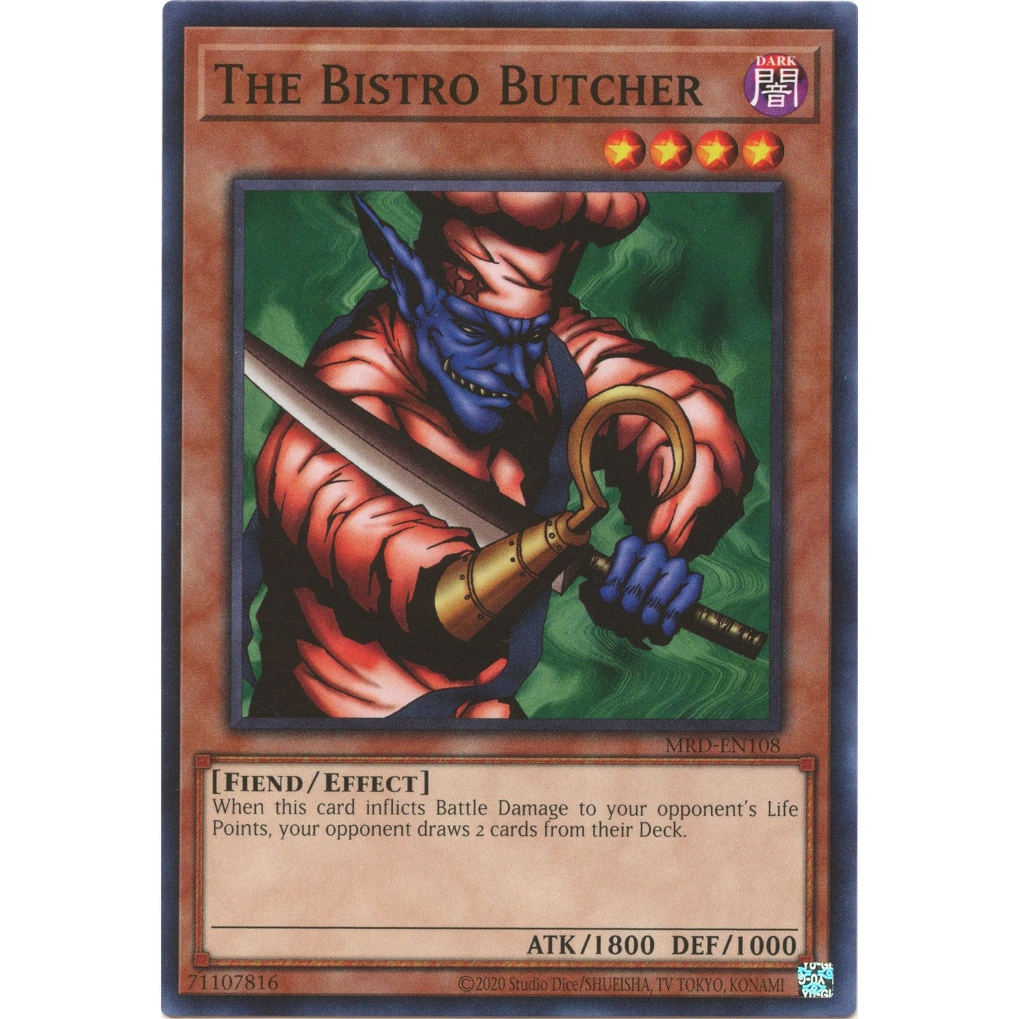 Image for The Bistro Butcher (MRD-EN108) (MRD-EN) - YuGiOh