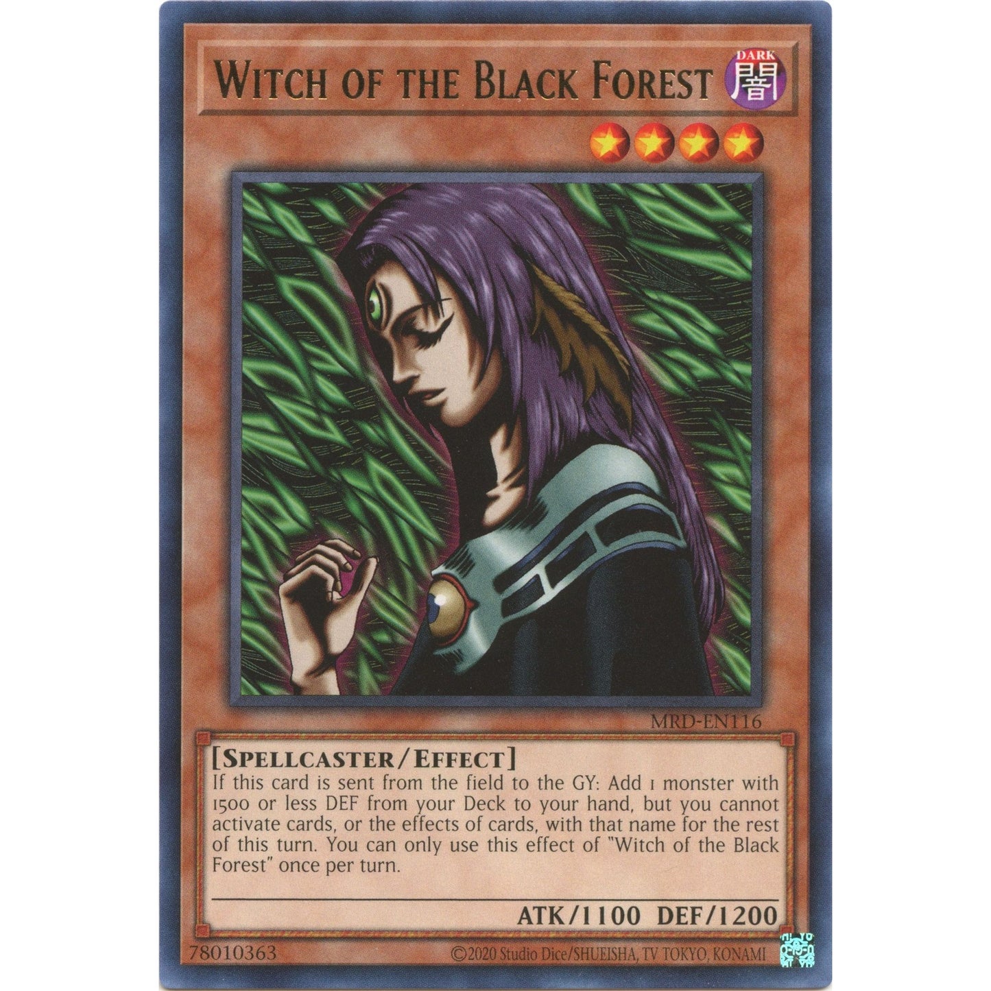 Image for Witch of the Black Forest (MRD-EN116) (MRD-EN) - YuGiOh