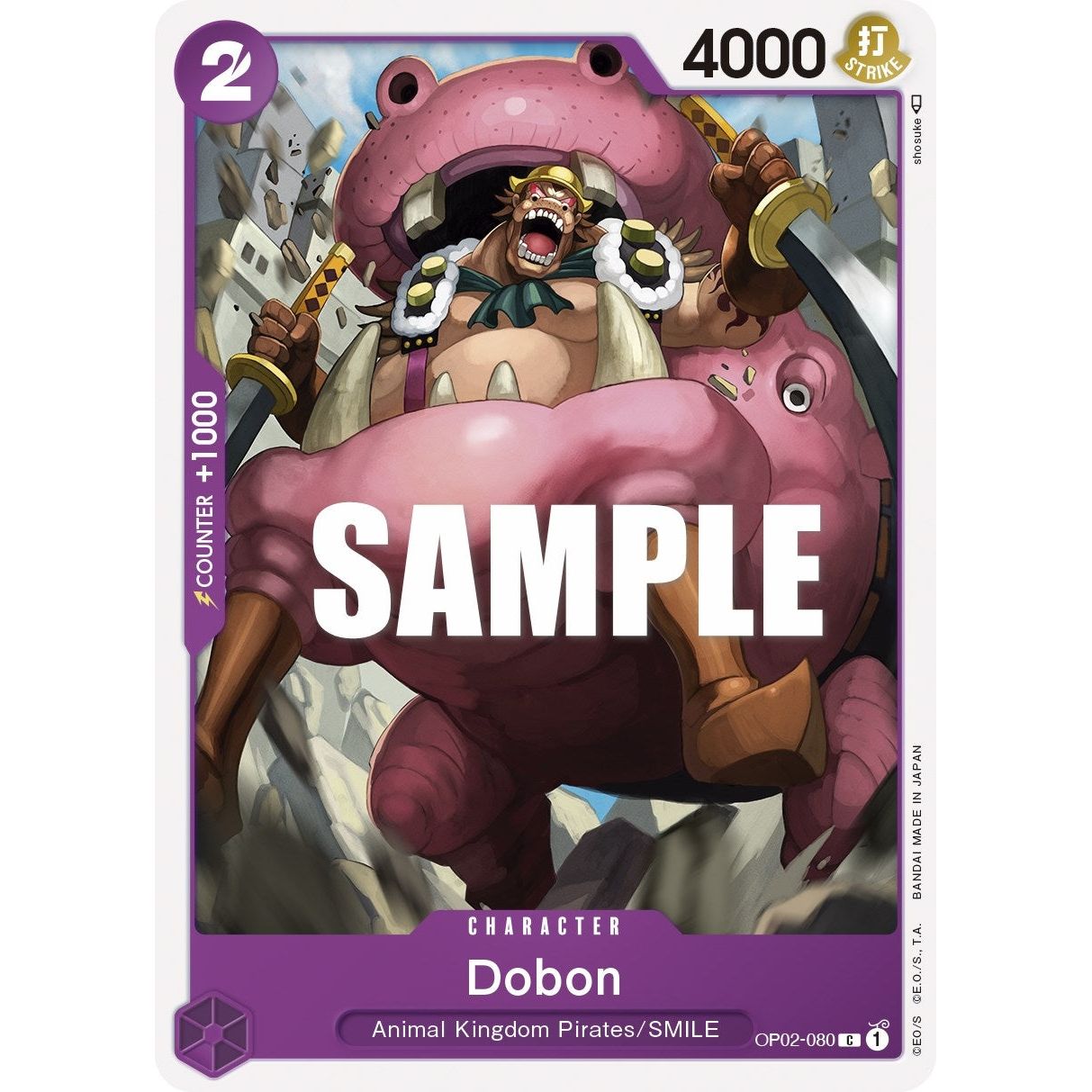 Image for Dobon (OP02-080) (OP02) - One Piece Card Game