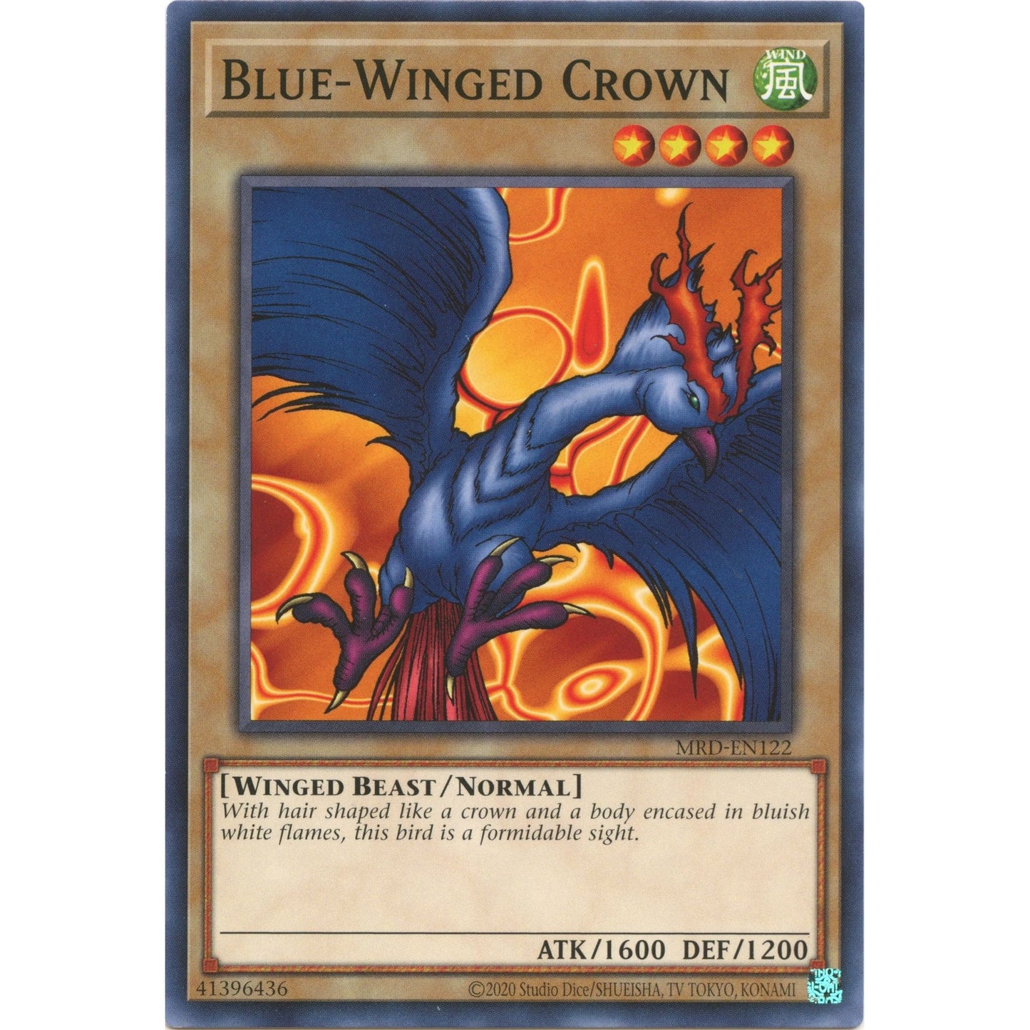 Image for Blue-Winged Crown (MRD-EN122) (MRD-EN) - YuGiOh