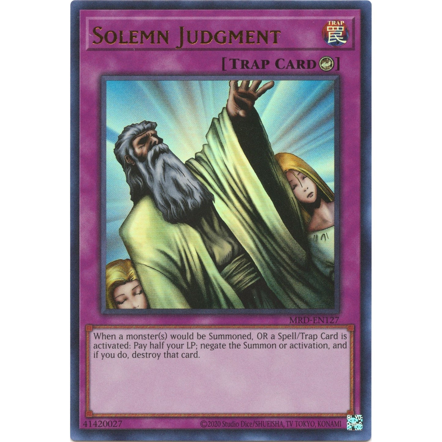 Image for Solemn Judgment (MRD-EN127) (MRD-EN) - YuGiOh