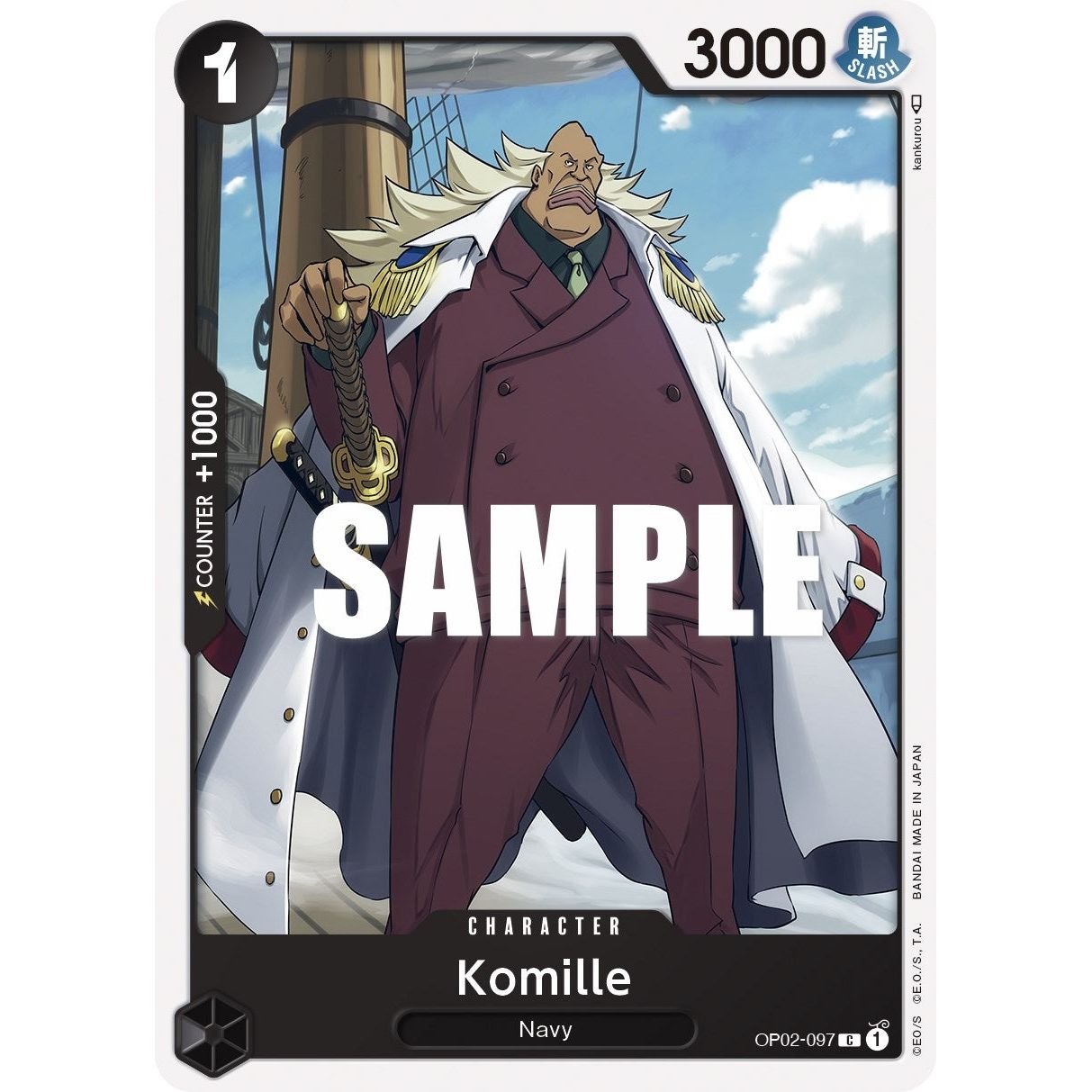 Image for Komille (OP02-097) (OP02) - One Piece Card Game