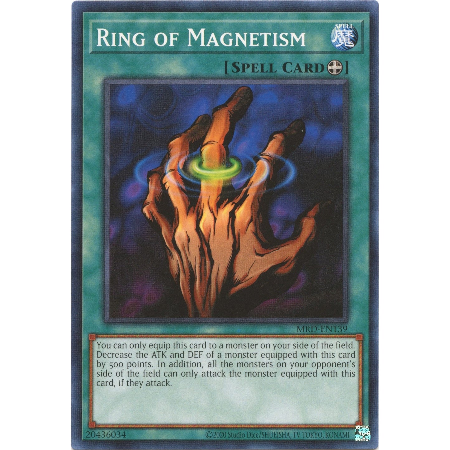 Image for Ring of Magnetism (MRD-EN139) (MRD-EN) - YuGiOh