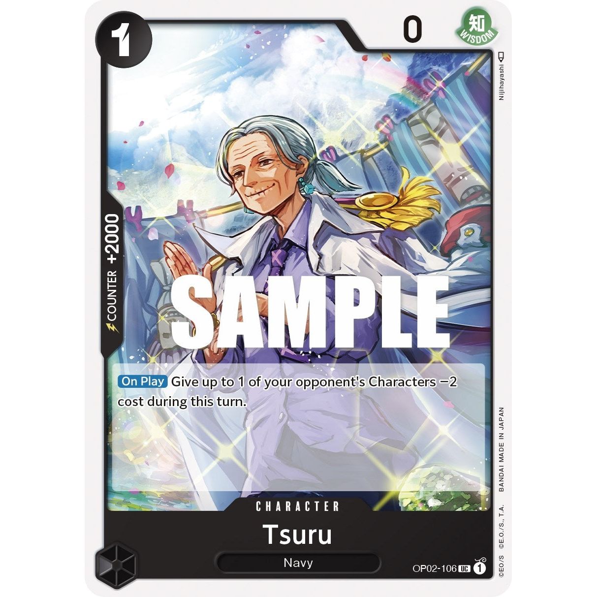 Image for Tsuru (OP02-106) (OP02) - One Piece Card Game