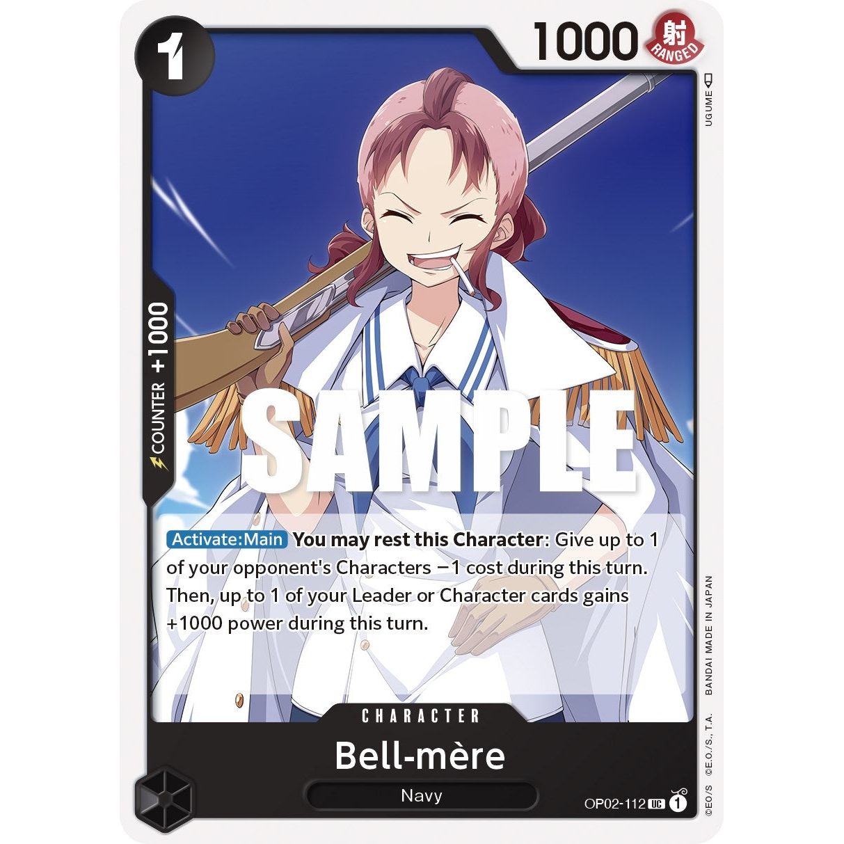 Image for Bell-mere (OP02-112) (OP02) - One Piece Card Game