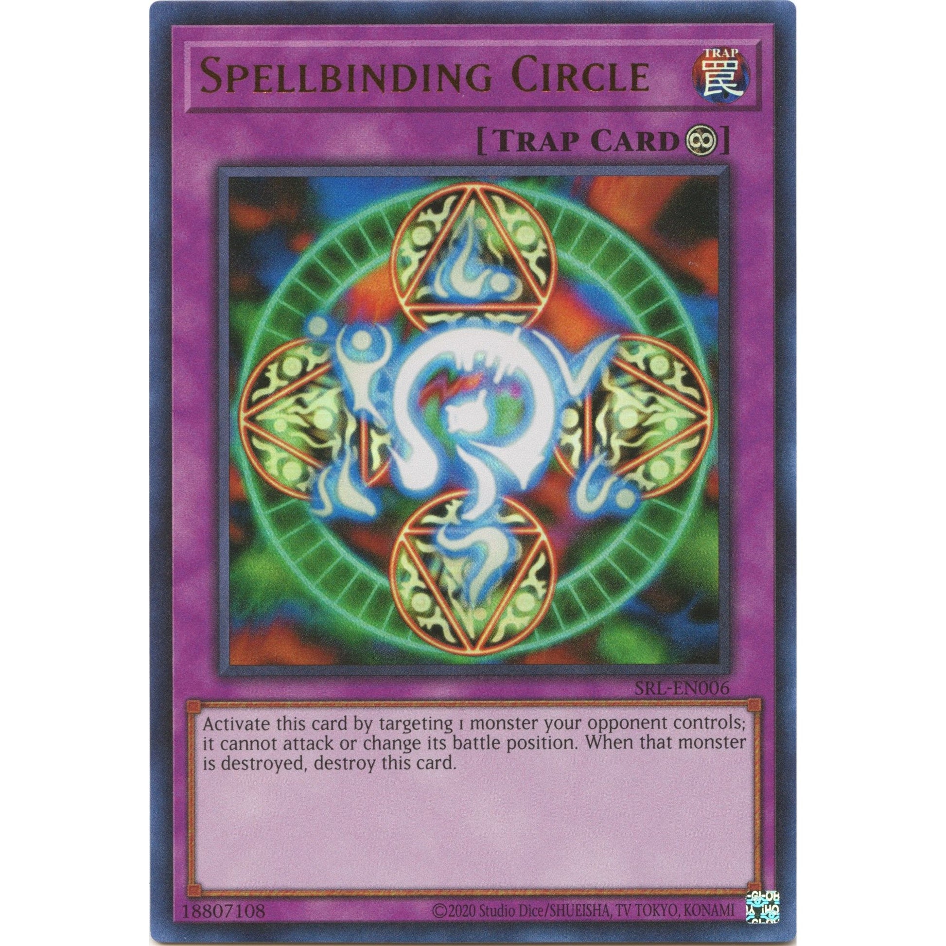 Image for Spellbinding Circle (SRL-EN006) (SRL-EN) - YuGiOh